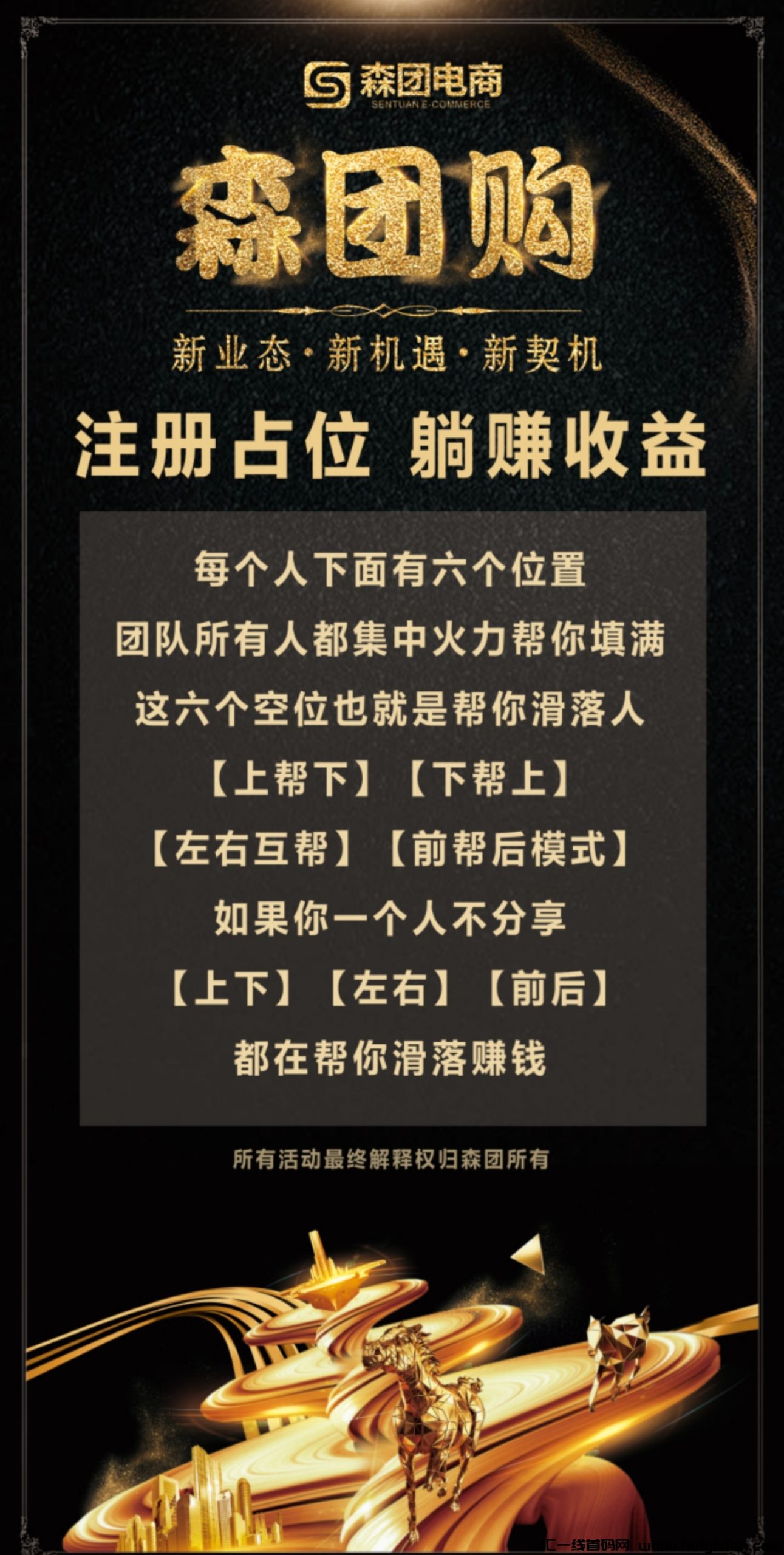 森团购首码刚上线,7人团玩法!-汇一线首码网