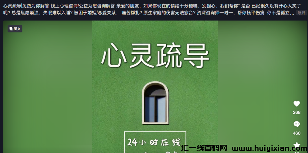 小众蓝海赛道,每天几分钟,日入过千~-汇一线首码网