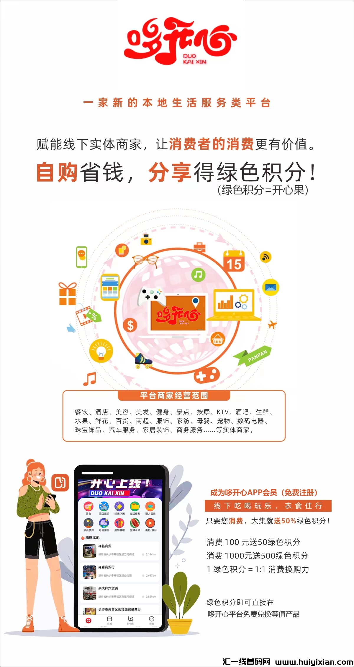 哆开心本地生活5月盛大上线,内测期火热招募中!诚邀全国各地优秀团队长和地推人员对接合作!-汇一线首码网