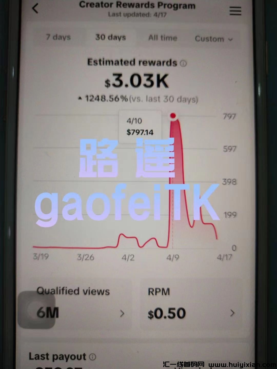 图片[3]-TIKTOK中视频，招募徒弟，2024翻身项目，错过后悔，承诺赚不到全额包退！-汇一线首码网