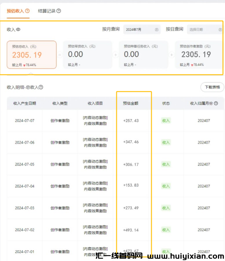 单号月入¥10000+,适合新手,早加入早吃肉!-汇一线首码网