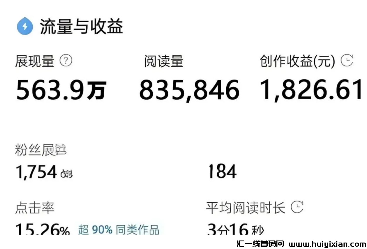 图片[17]-一条视频收益1000+，纯搬运，稳定过原创！-汇一线首码网