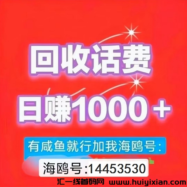 首码,《卡盟助手》 绿色搬砖项目,日撸 1000 +, 简单粗暴!-汇一线首码网