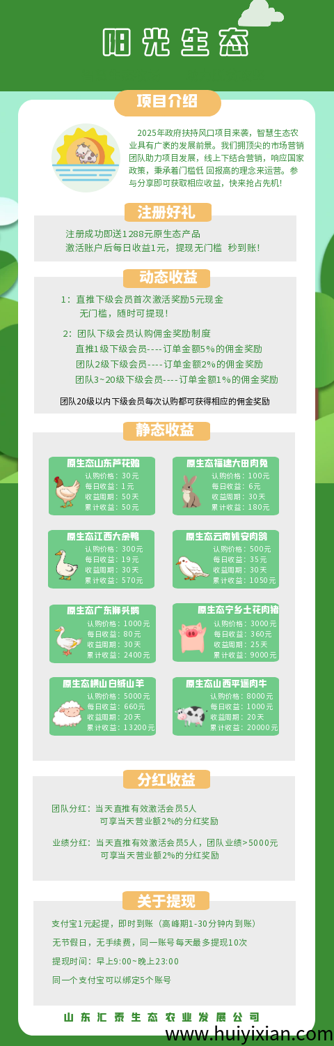 阳光生态，这个项目真的太顶了，亲测有效，强力推荐！！！-汇一线首码网
