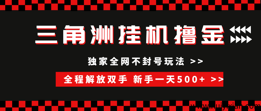 三角洲全自动挂机，独家不封号玩法，单窗口20+，新手小白轻松一天500+，无脑搬砖-汇一线首码网