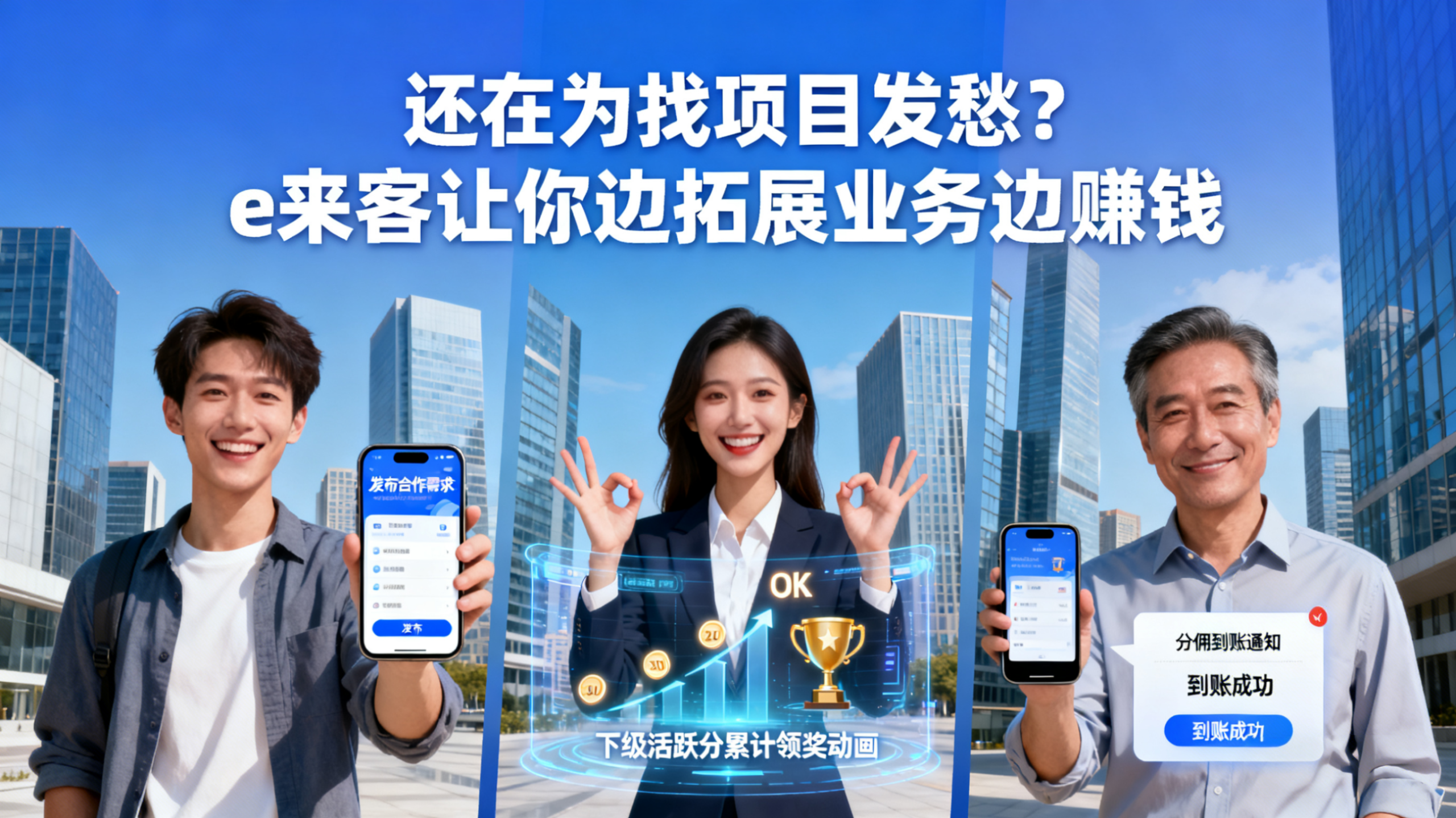 e来客2.0版本16-40元/每人,拉新活动开始了-汇一线首码网