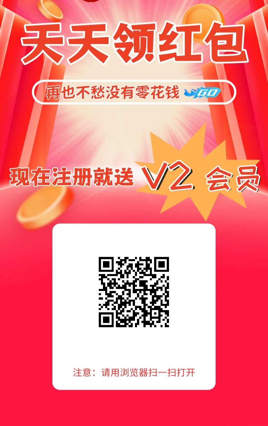 红包圈子新出,拆红包浏览5秒就行,注册就免费送最高级别V2-汇一线首码网