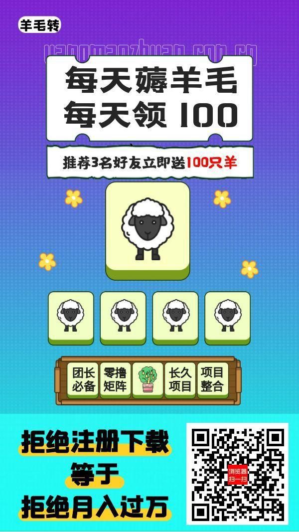 羊毛转零撸,广告赚,浏览赚,保底收益高,团队模式-汇一线首码网