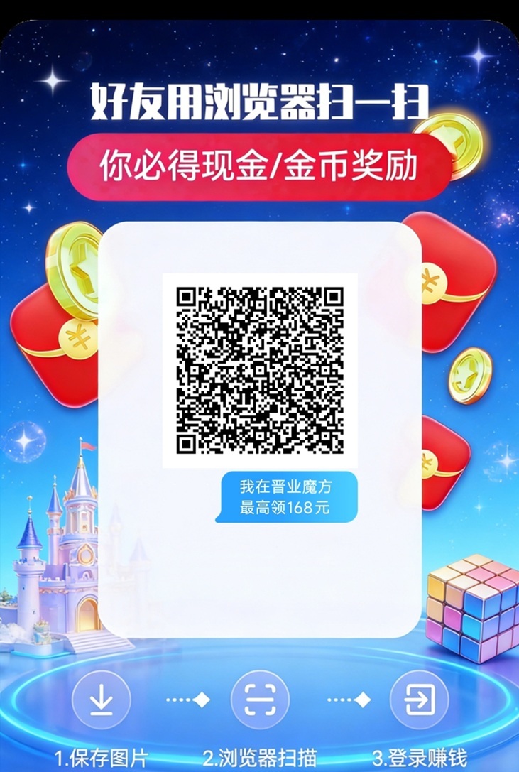 晋业魔方看广告刷视频赚米,每天多种几十元,普通人的副业神器!-汇一线首码网
