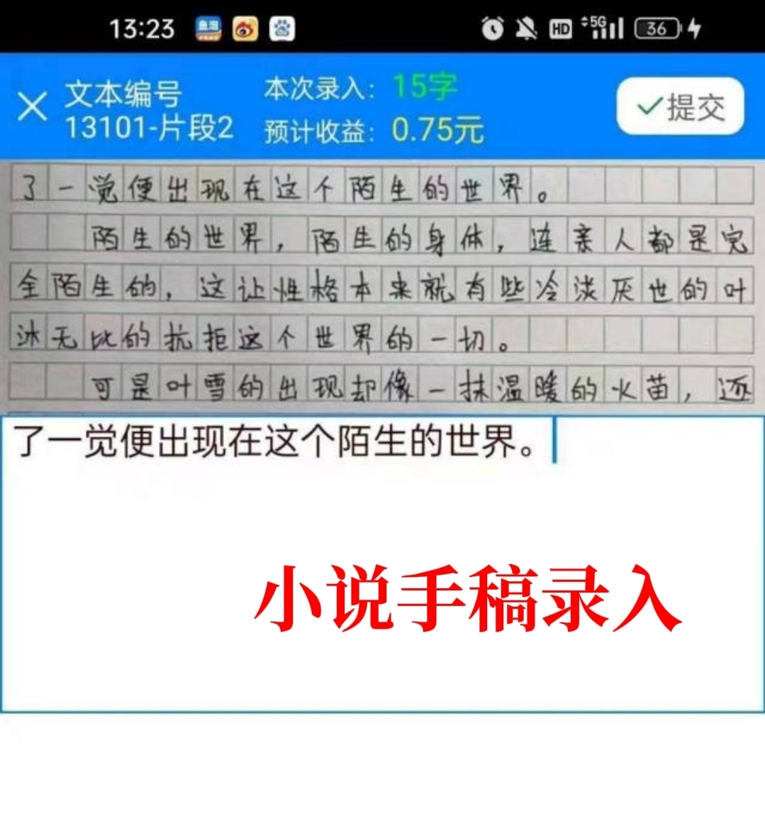 手稿打字录入,免费项目-汇一线首码网