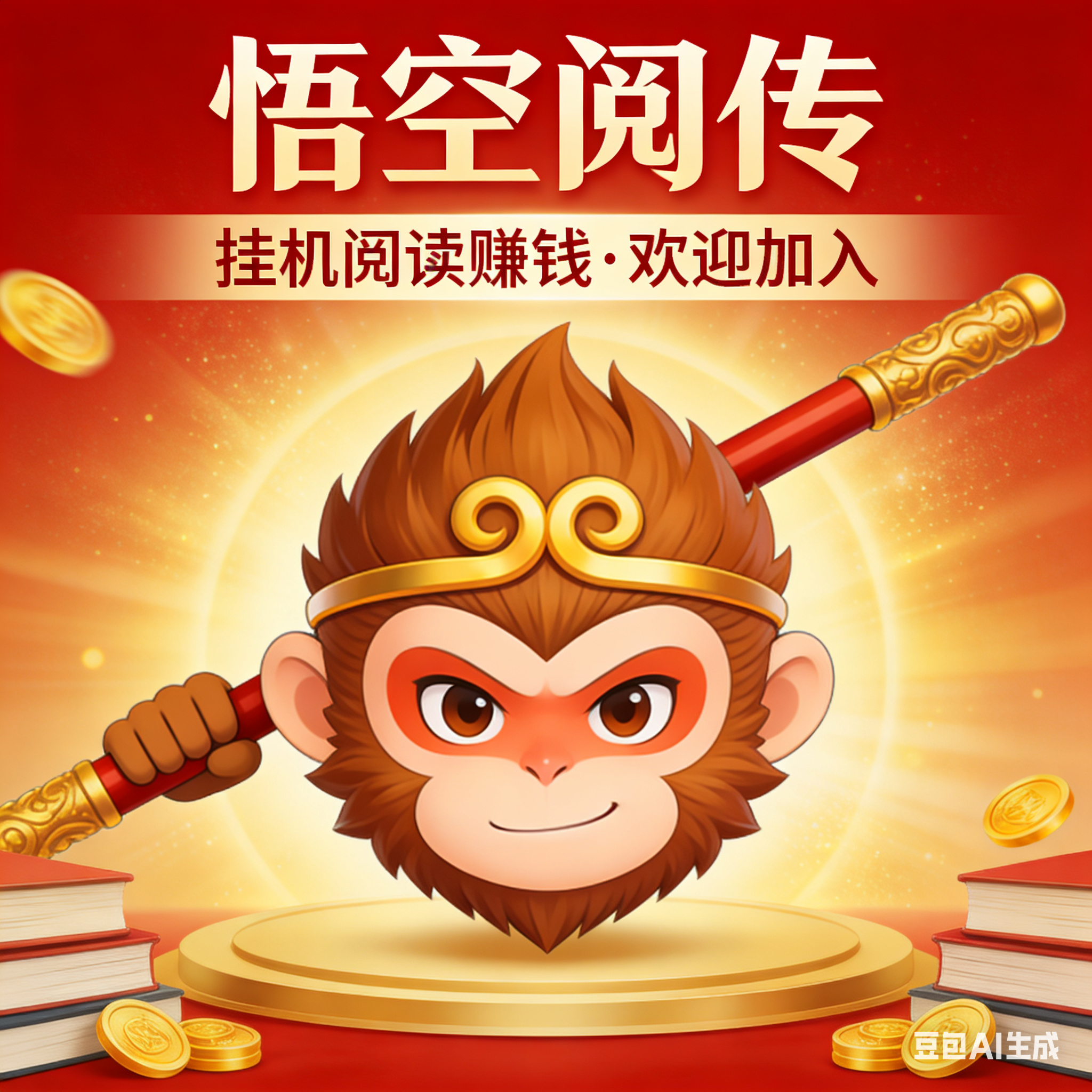 悟空阅赚;挂机阅读机器人赚钱-汇一线首码网