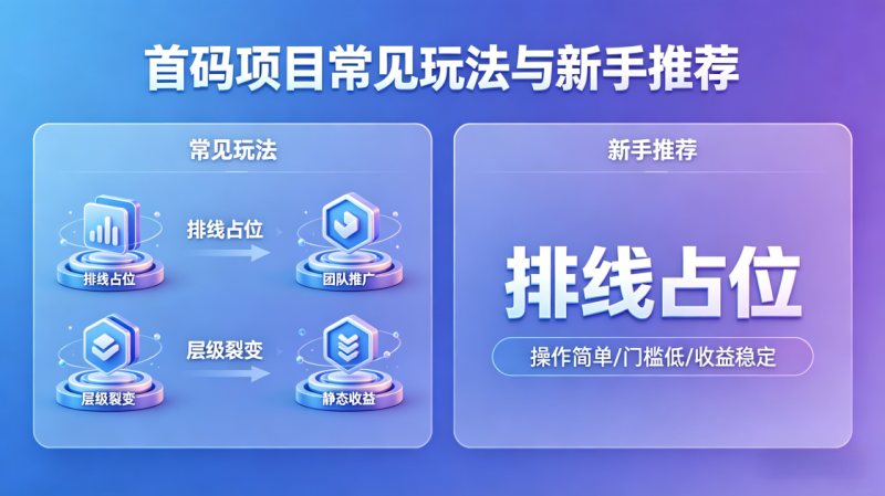 首码项目常见玩法有哪些？哪种最适合新手_汇一线首码网-汇一线首码网