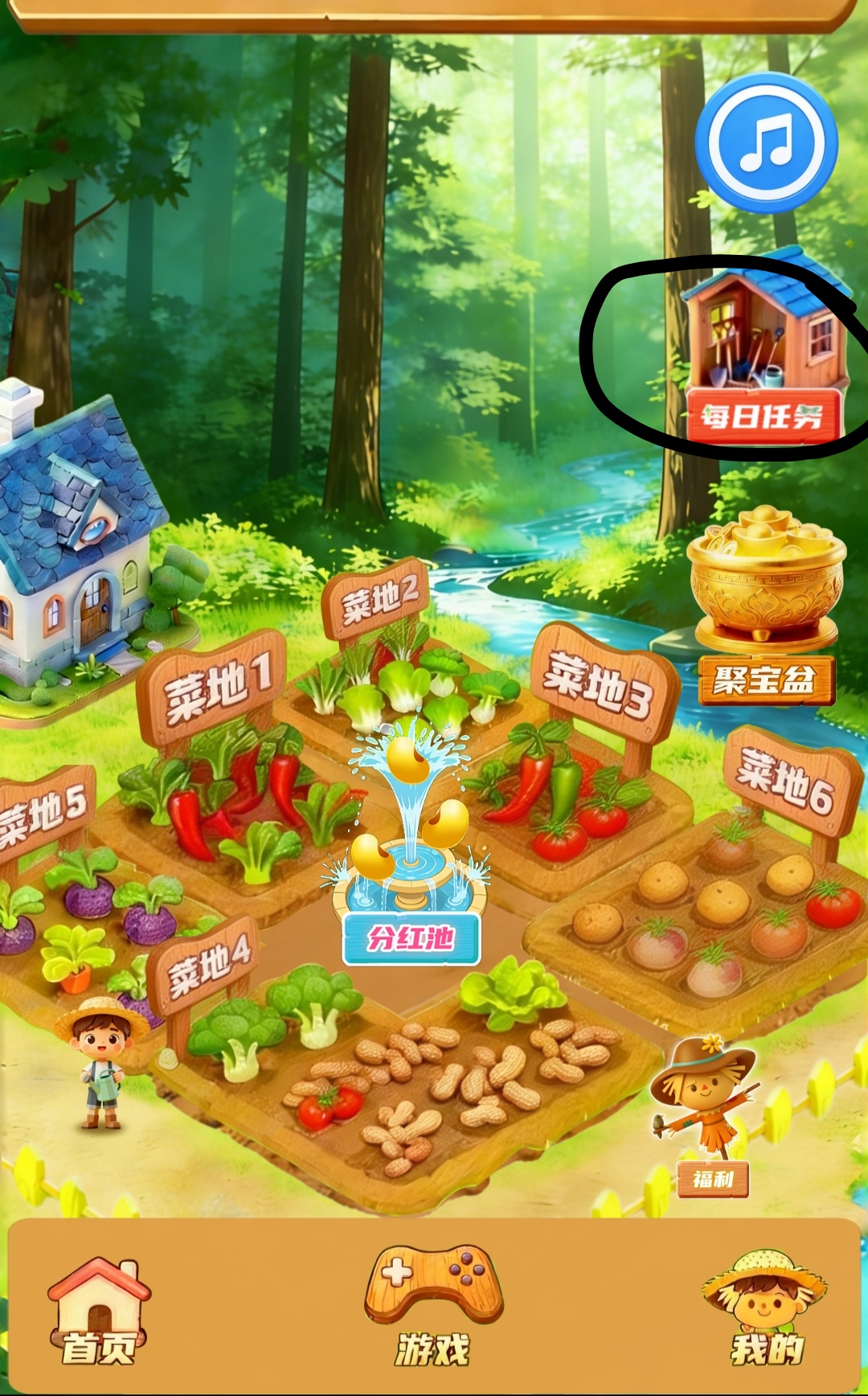 禾田记零撸,菜园卷轴模式,玩法收益介绍!-汇一线首码网