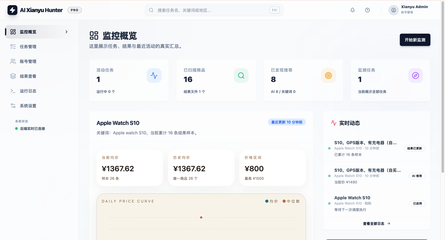 AI闲鱼监控 搬砖攻略 新手入门玩法-汇一线首码网