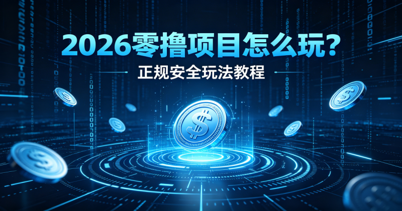 2026 零撸项目怎么玩？正规安全玩法教程老玩家实操拆解_汇一线首码网-汇一线首码网
