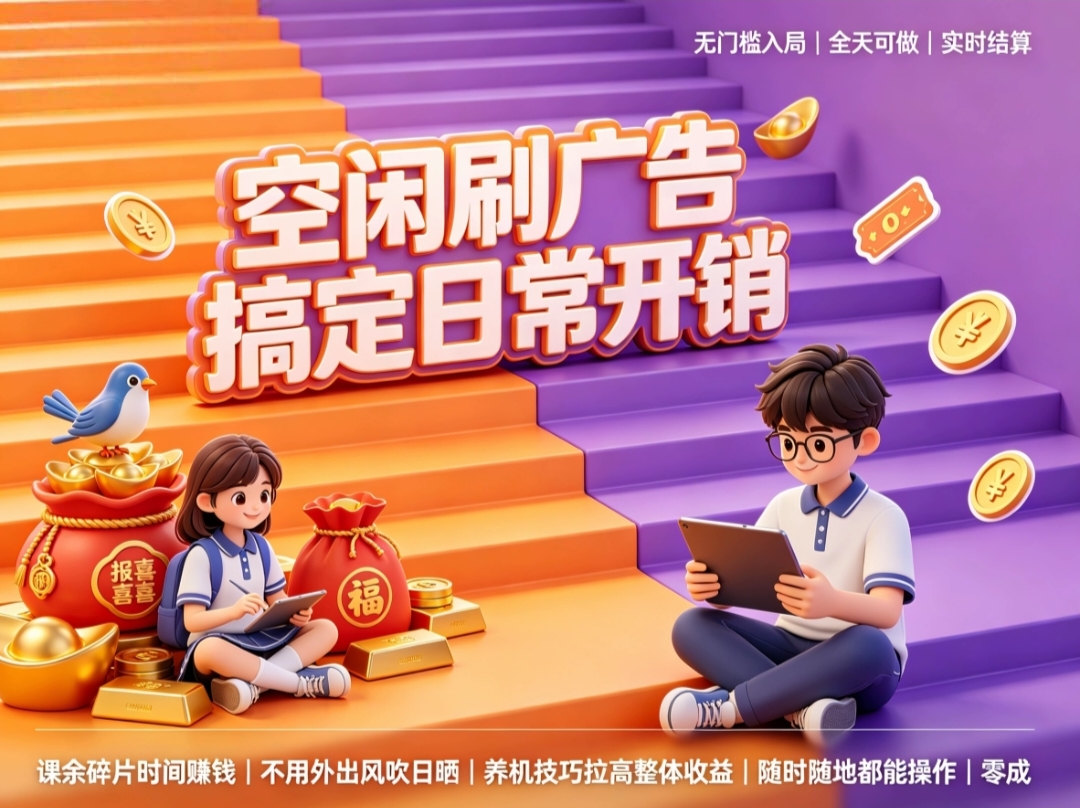 首码趣享零门槛副业，看广告就有收益不看经验-汇一线首码网