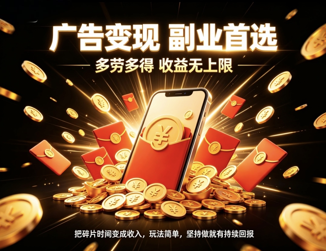 首码趣享蓝海零撸看广告收益秒结无中间商差价-汇一线首码网