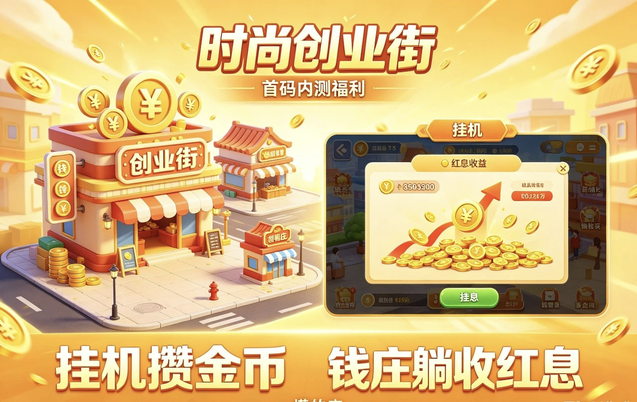 首码时尚创业街，零撸秒/到0.32，店铺等级高每日红包越高！-汇一线首码网