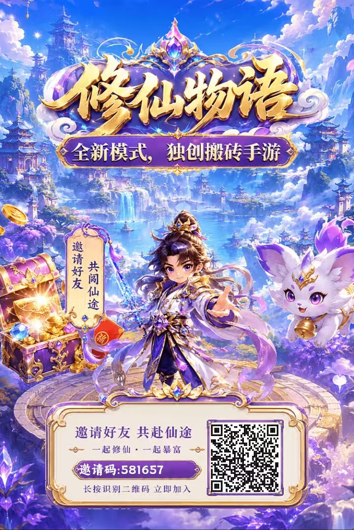 首码修仙物语才出,0撸独创玩法-汇一线首码网