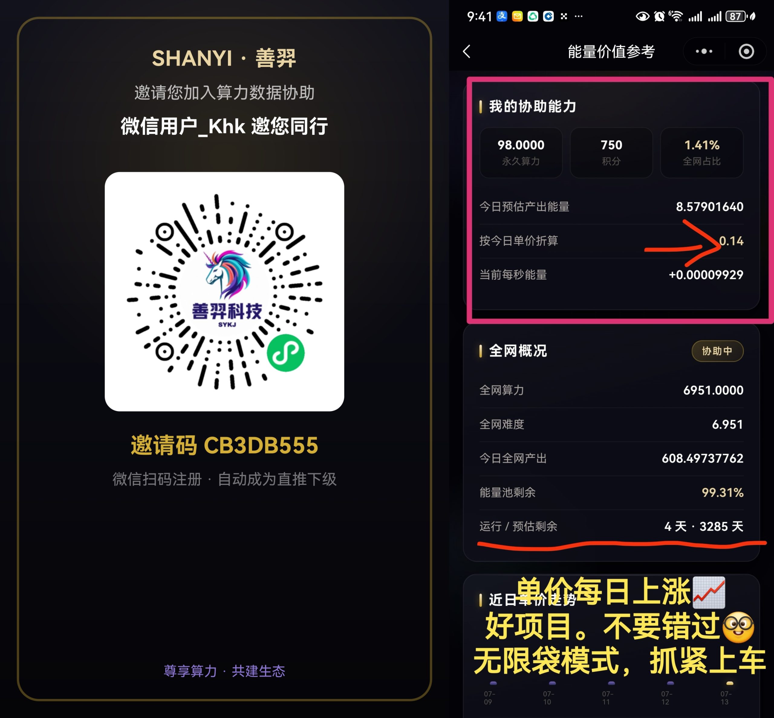 零撸善弈上线:边玩边分荭,每天定时结算,适合组队抢占前期红利-汇一线首码网