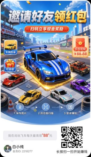 尚玩飞车,零撸合成广赚,放水中,新品上线,团队模式-汇一线首码网