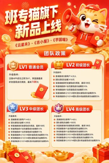云星禾首码 班专猫系列新品首发预热直接开团！-汇一线首码网