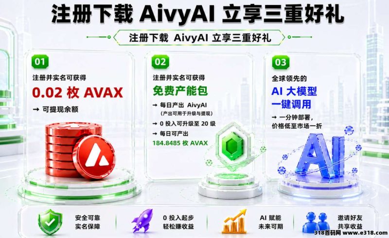 AivyAI最强零撸,内测火热上线-汇一线首码网
