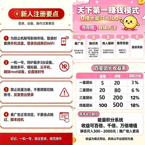 【天下第一】每天十条广告,0投入玩法全揭秘-汇一线首码网