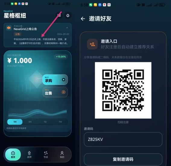 全新概念・NexaGrid:招团队长第一批吃肉推广市场,轻松开启副业!-汇一线首码网
