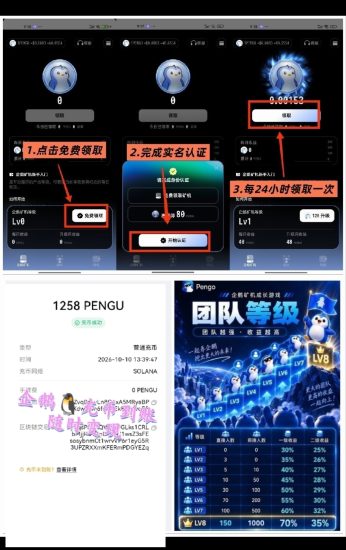 首码Pengu企鹅,简单粗暴团队劣变快,零鲁也能赚大米-汇一线首码网
