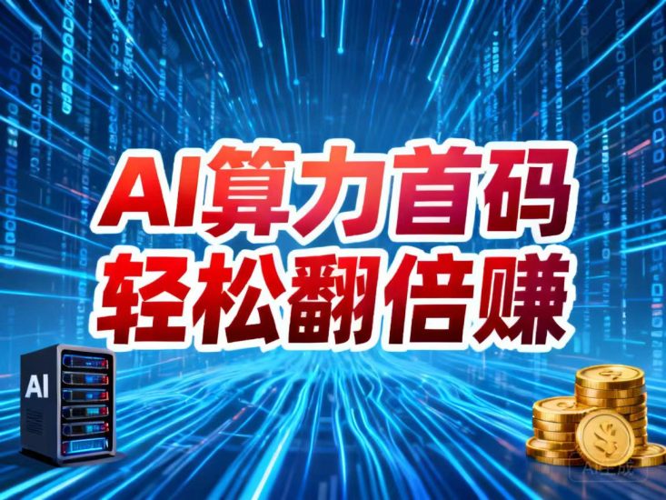 ai算力等级越高,产生的收入越高,让你的算力产品一键挣钱-汇一线首码网