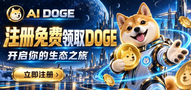 AI · DOGE生态，免费领DOGE，不需要充值！自己做任务有奖励，推荐好友有奖励！-汇一线首码网